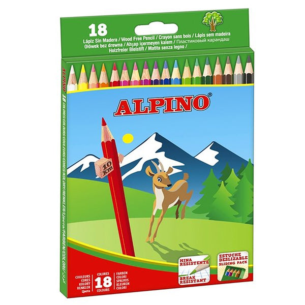 Alpino Lápices De Colores 18 Unidades