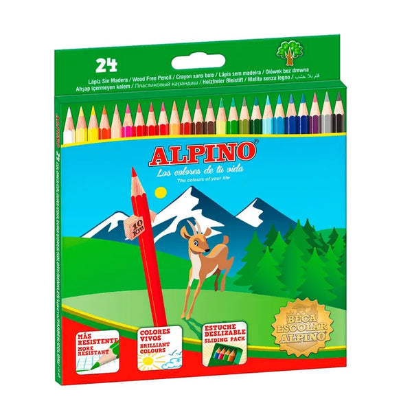 Alpino Lápices De Colores 24 Unidades