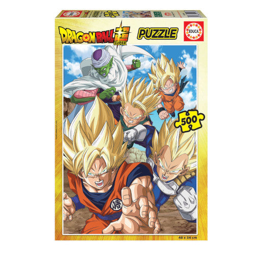 Puzzle Dragon Ball Goku 500 Piezas - Puzzle Goku Dragon Ball Super Educa 500 Fichas - Educa