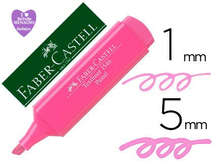 Marcador Faber Castell Rosa Pastel