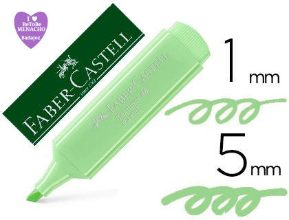 Marcador Faber Castell Pastel Verde Claro