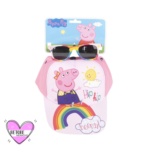 Gorra Infantil + Gafas De Sol Peppa Pig