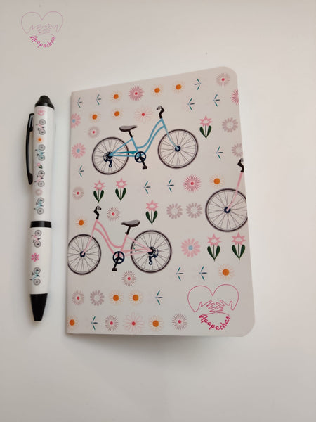 Bolígrafo para tablet y libreta "Bicycle Pija"