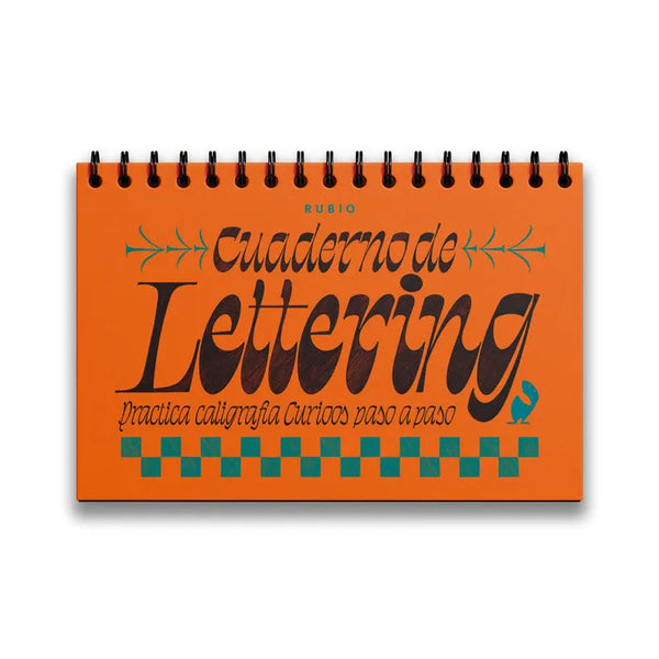 Cuaderno De lettering. Practica Caligrafía Curioos - Rubio