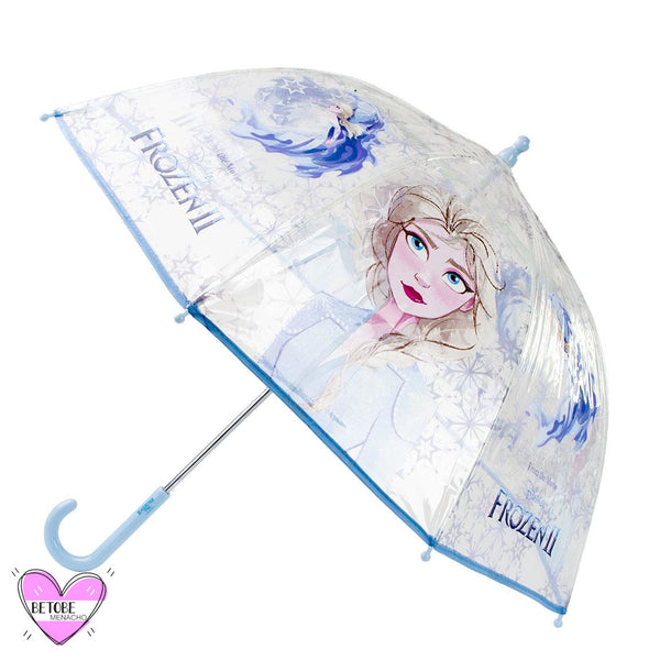 Paraguas Infantil Frozen Transparente