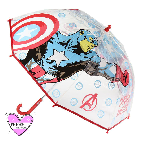 Paraguas Capitán América Transparente
