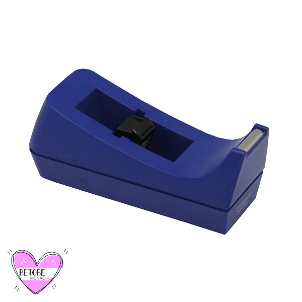 Dispensador Para Cinta Adhesiva - Porta Rollo Cinta Adhesiva Clásico Azul