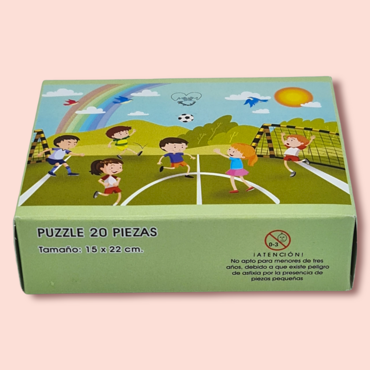 Puzzle top futbol niños