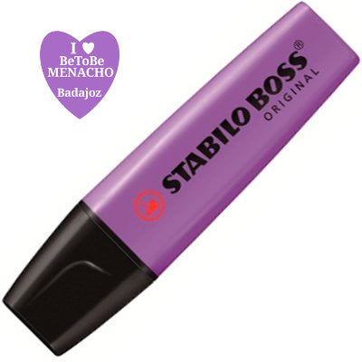 Stabilo Boss Original Morado / Lavanda Fluorescente