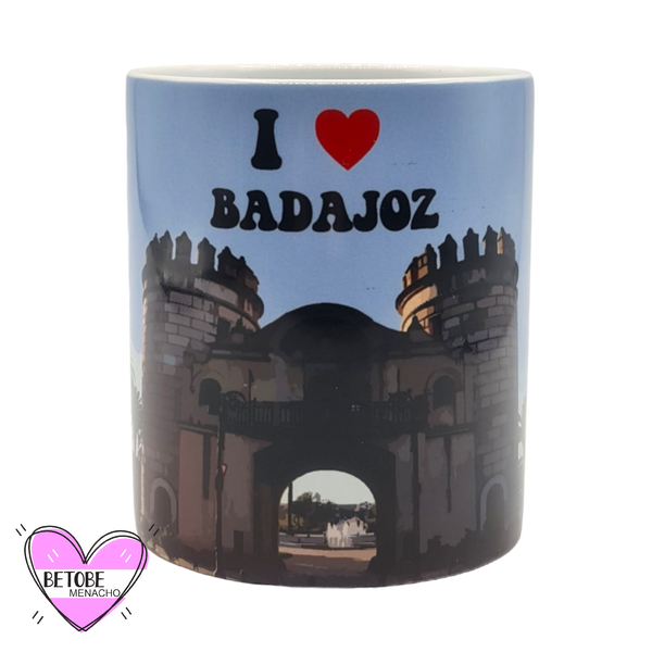 Taza De Cerámica I Love Badajoz