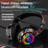 Auriculares Bluetooth Graffiti GreenLyca - SE