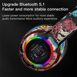Auriculares Bluetooth Graffiti GreenLyca - SE