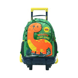 Mochila Escolar Mediana Con Ruedas Rue Bomper Dinomax Talla M - Totto