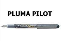 Pluma Estilográfica Pilot Vpen Silver Desechable - Pilot