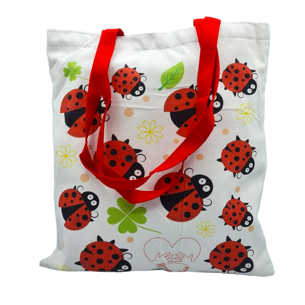 Tote Bag De Loneta - Apapachar - Mariquitas