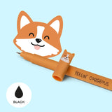 Bolígrafo Borrable De Gel Perro - Tinta Negra - Legami