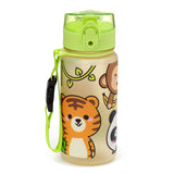 Botella de Agua Infantil Inastillable Animales Salvajes Adoramals 350 ml - PK