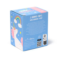 Vaso Botella Infantil Para Bebés Inastillable Unicornio Mágico - PK
