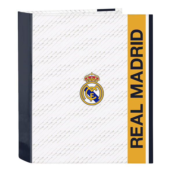 Carpeta De 4 Anillas Real Madrid Primera Equipación - Safta