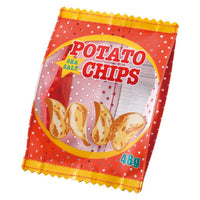 Estuche Portatodo Un Compartimento Paquete De Patatas Fritas Chips Con Detalles Bordados  - Yup!