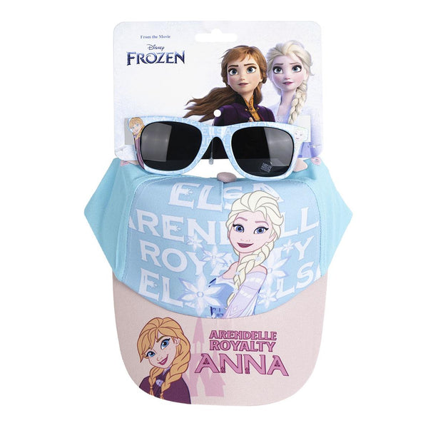 Set De Gafas de Sol y Gorra Ajustable Frozen & Anna - Cerdá