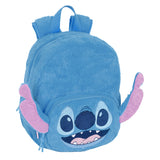 Mini Mochila Infantil De Peluche Preescolar Stitch - Safta