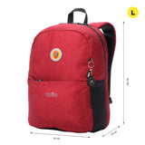 Mochila Escolar Spiderman "HERO" Logo Red - Totto
