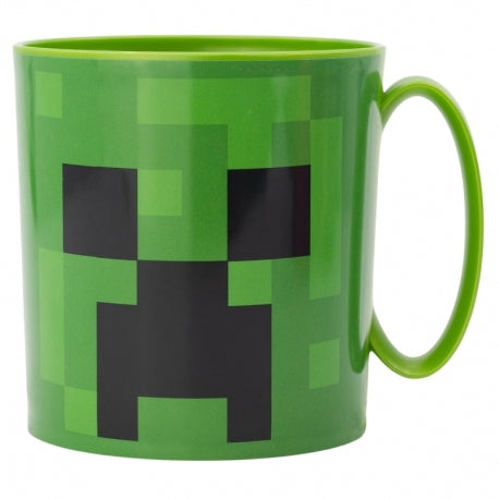 Taza Infantil De Plástico Reutilizable Para Microondas De 350 Ml Minecraft - Stor