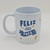 Taza Día Del Padre Feliz Día Papá Mano Mejor Padre - Apapachar