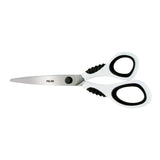 Tijeras De Oficina De Metal Blancas 20,5 cm - Tijeras De Oficina De Acero Inoxidable - Tijeras De Oficina Con Puntas Redondas - Tijeras De Oficina Ergonómica - Milan
