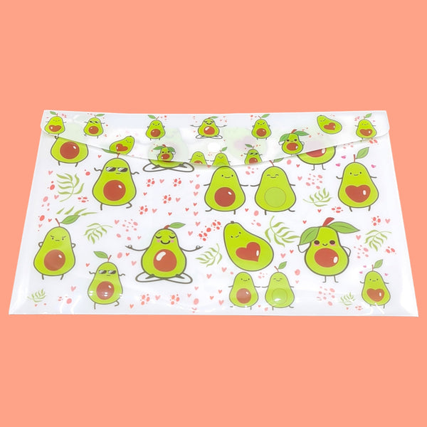 Carpeta Tipo Sobre con Broche Aguacates Molones -  Apapachar