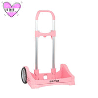 Carro Portamochilas Safta Evolution Rosa Palo - Mochilas Grandes