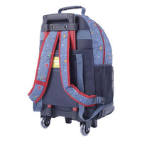 Mochila Escolar Grande Con Ruedas Totto Atlas Robot