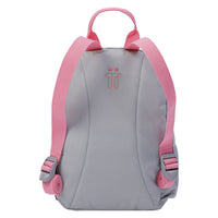 Mochila Infantil Guardería Totto Gris y Rosa