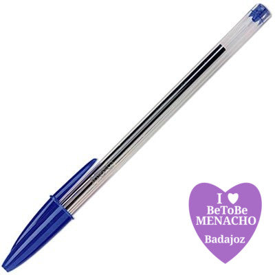 BOLÍGRAFO BIC CRISTAL ORIGINAL AZUL