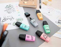 Set / Pack De 5 Mini Marcadores Stabilo Boss Pastel Love
