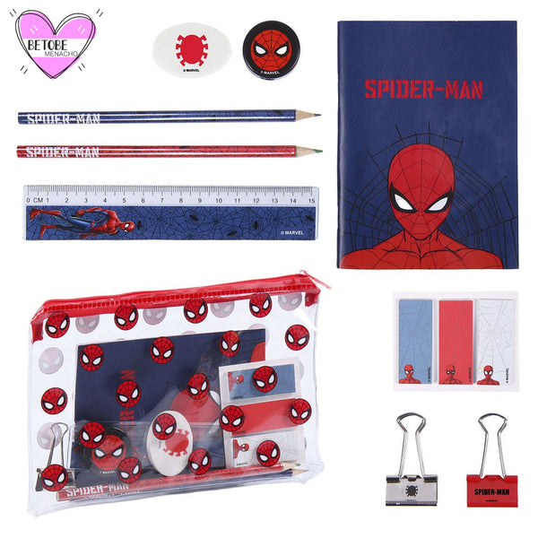 Set De Papelería Spiderman