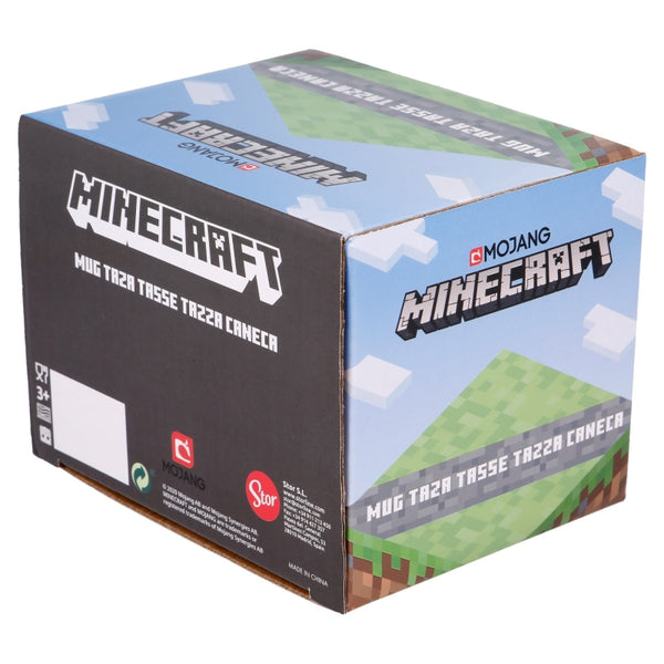 Minecraft Taza de cerámica | Bebidas frías y calientes | Hogar u oficina |  Regalo para adultos y niños | 10.5 fl oz Multi